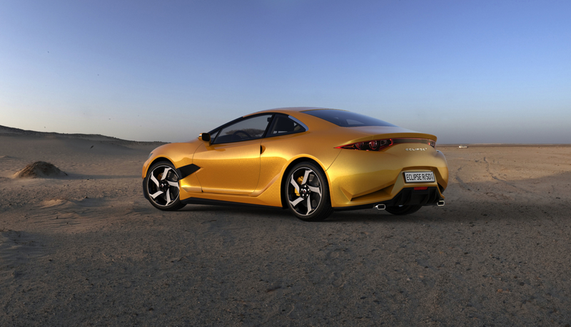 Illustration for article titled Designer Makes New Mitsubishi Eclipse For Those Who Want It To Be 2001